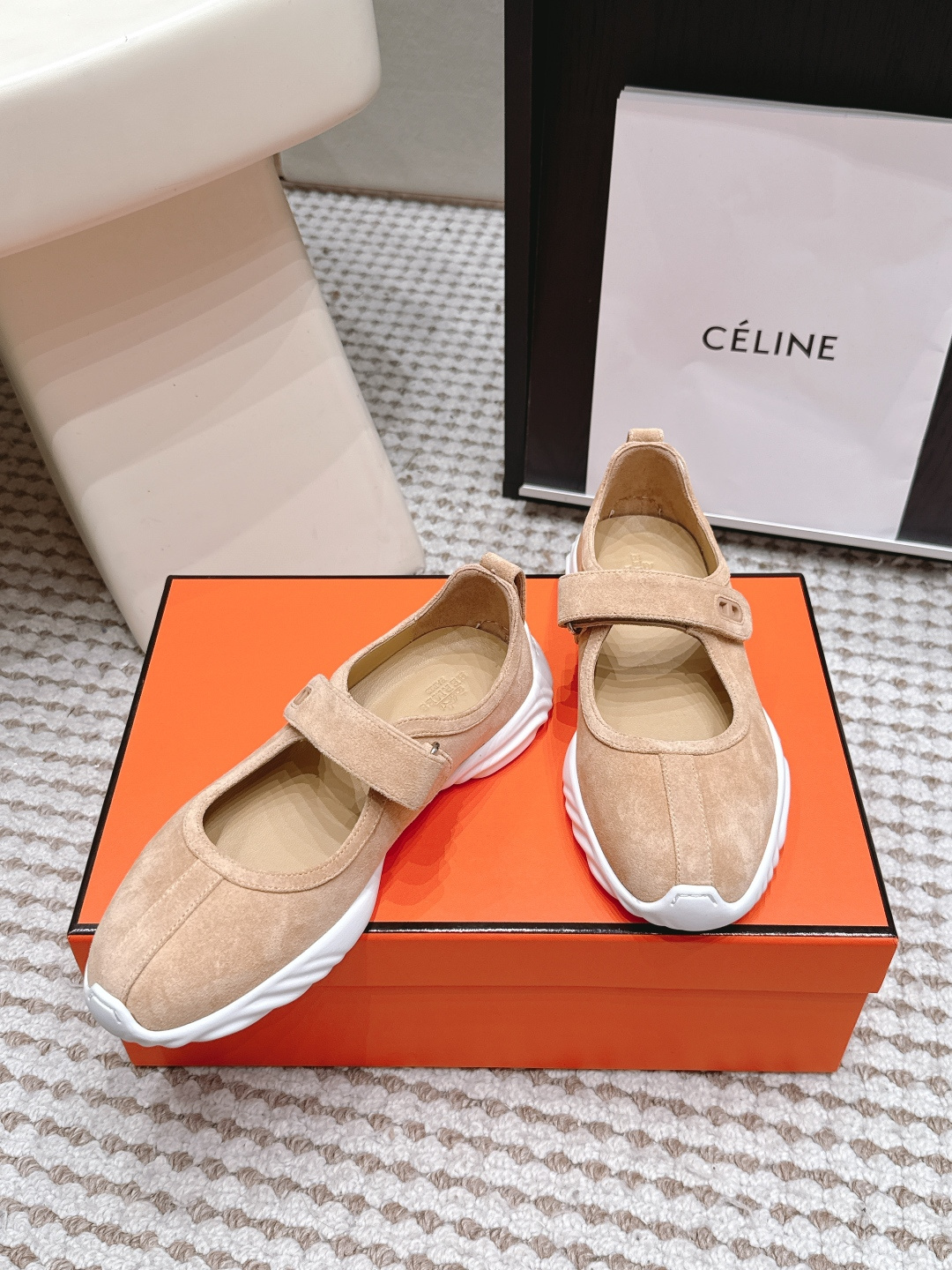 Hermes Mary Jane Shoes