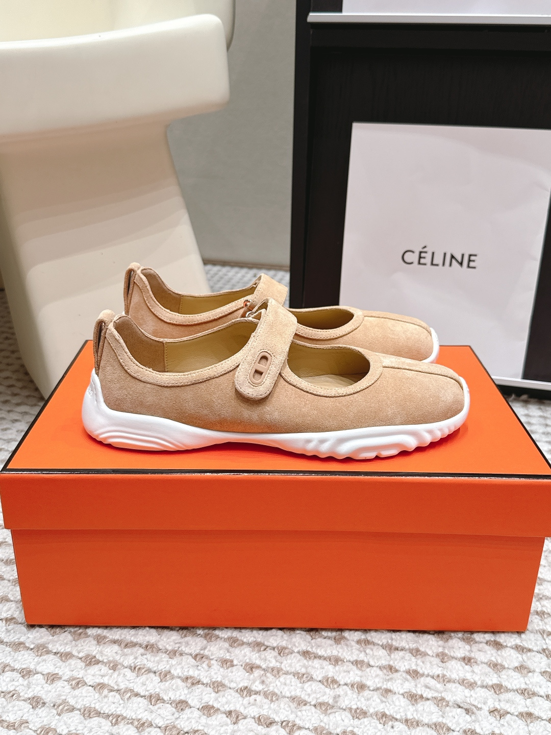 Hermes Mary Jane Shoes