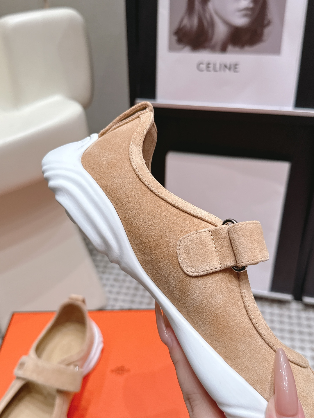Hermes Mary Jane Shoes