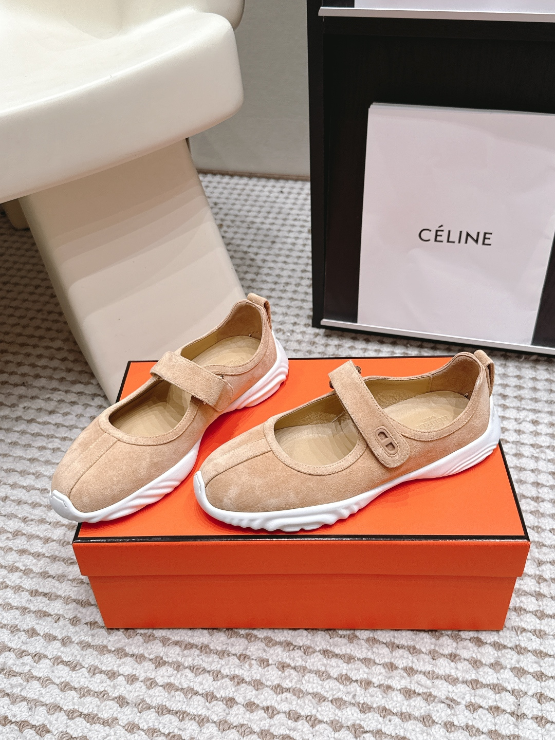 Hermes Mary Jane Shoes