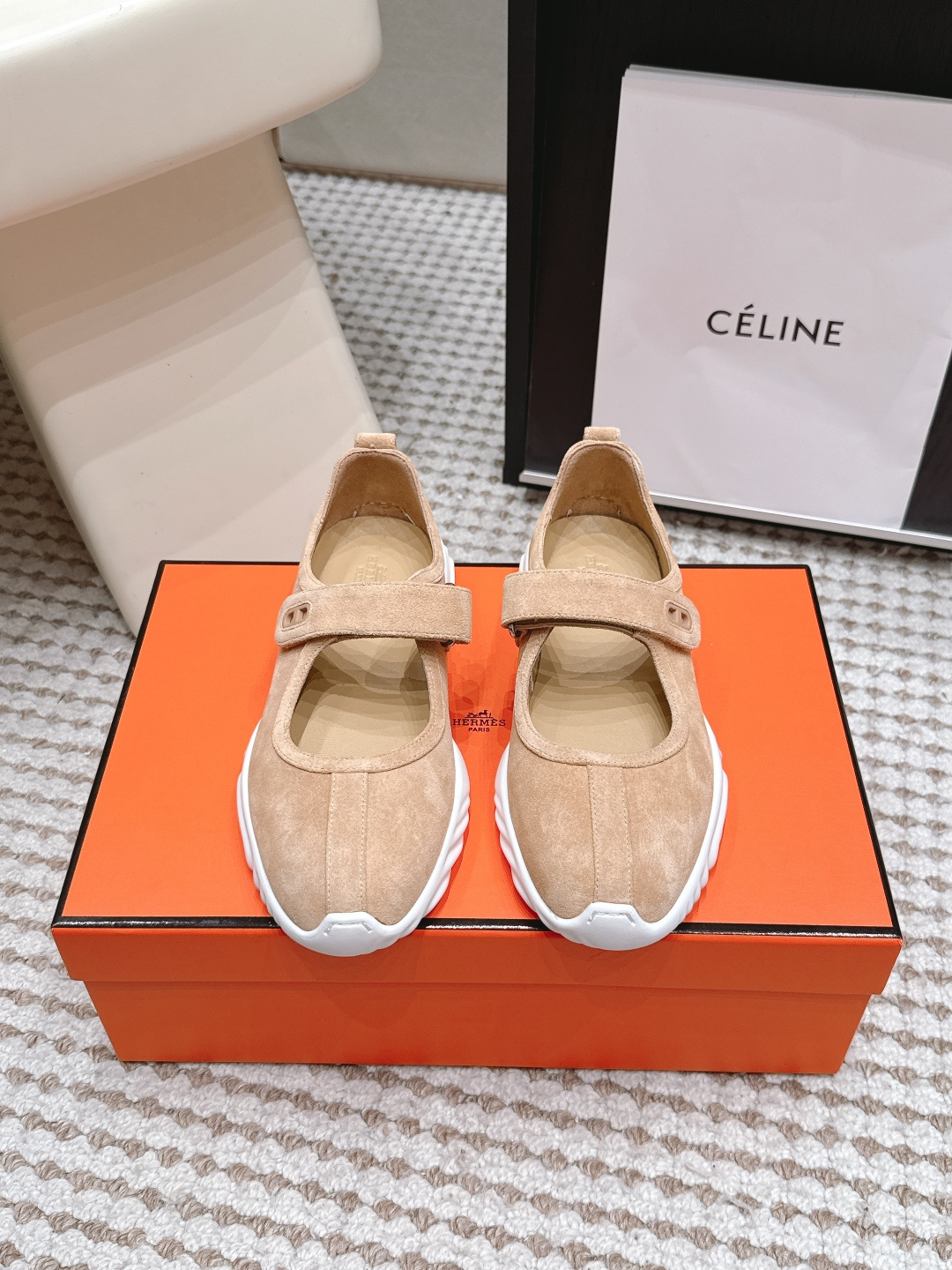 Hermes Mary Jane Shoes