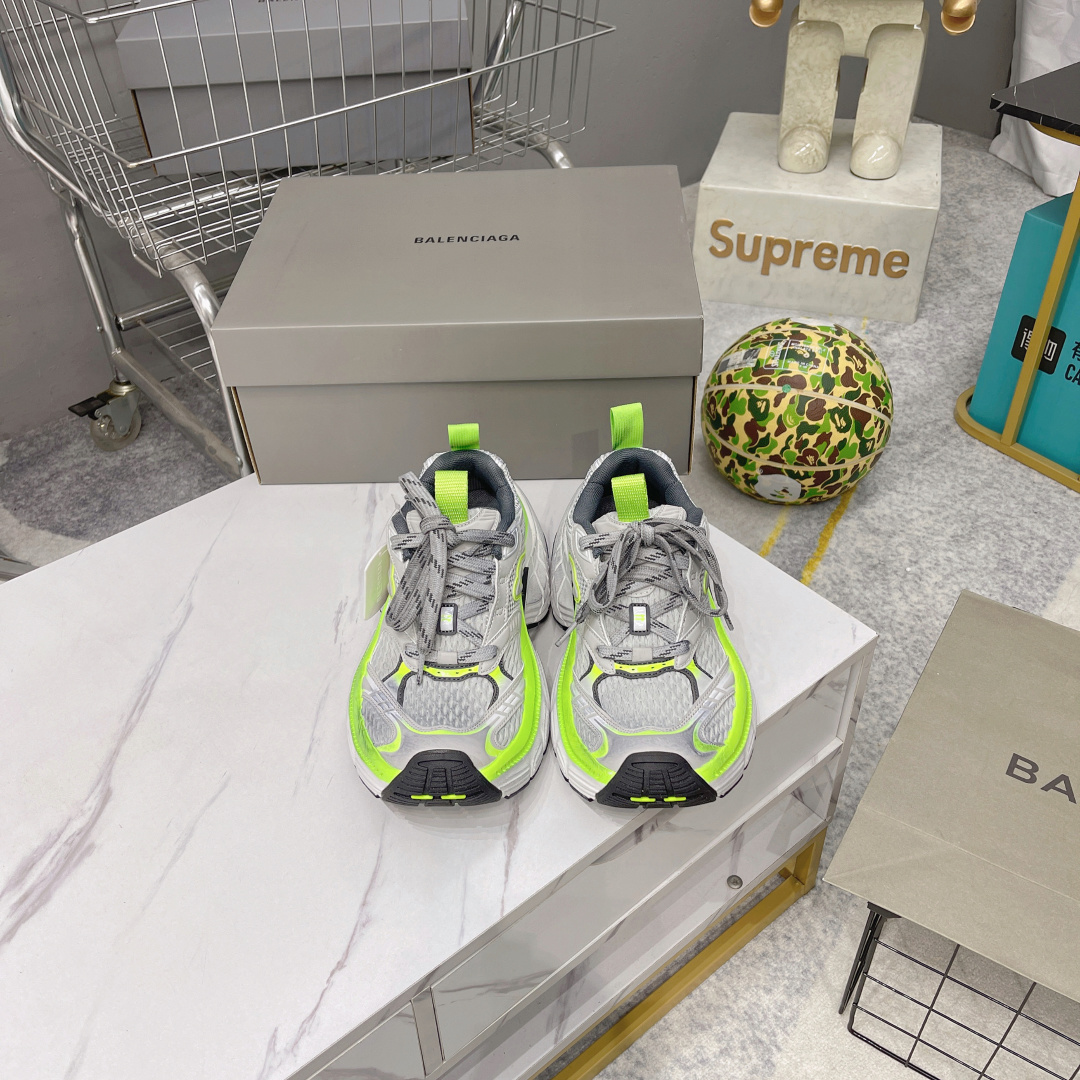 NO:165002,Balenciaga 2025 new 6XL series Balenciaga 6XL pure original version is shipped strongly, built in heavy industry, all accessories are made into genuine cut pieces, correct font, electric embroidery, correct thickness, position and size, side TPU breathable hole matching, meaning original version, TPU soft sole, consistent 