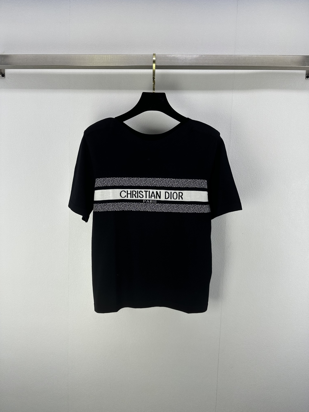 NO:429734,Dio* New details 25 Spring and summer new five-pointed star letter logo jacquard short sleeve boat collar retro classic double-sided pattern can be worn contrasting stripes retro fashionable, energetic and age-reducing, daily and versatile [color] 3 colors 3 codes SML, dior, T-shirt, alexander wang19860909Dio* 上新细节 25 春夏新款五角星字母logo提花短袖 船领复古经典 双面图案正反可穿 撞色相间条纹复古时髦 活力又减龄 日常又百搭[色] 3色3码SML,,dior,T-shirt,alexander wang,Women's clothing