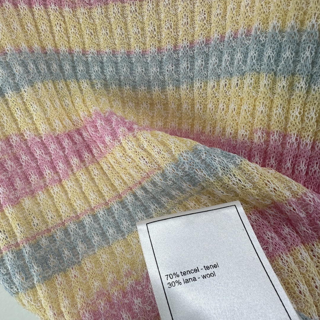 Chanel Women's Striped Knit Tank Top - Size S-L, Designer Fashion 9 cmp i1750778861256 8859 0 7