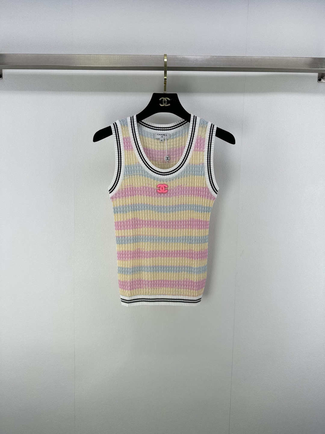 Chanel Women's Striped Knit Tank Top - Size S-L, Designer Fashion 2 cmp i1750778861666 1330 0 0