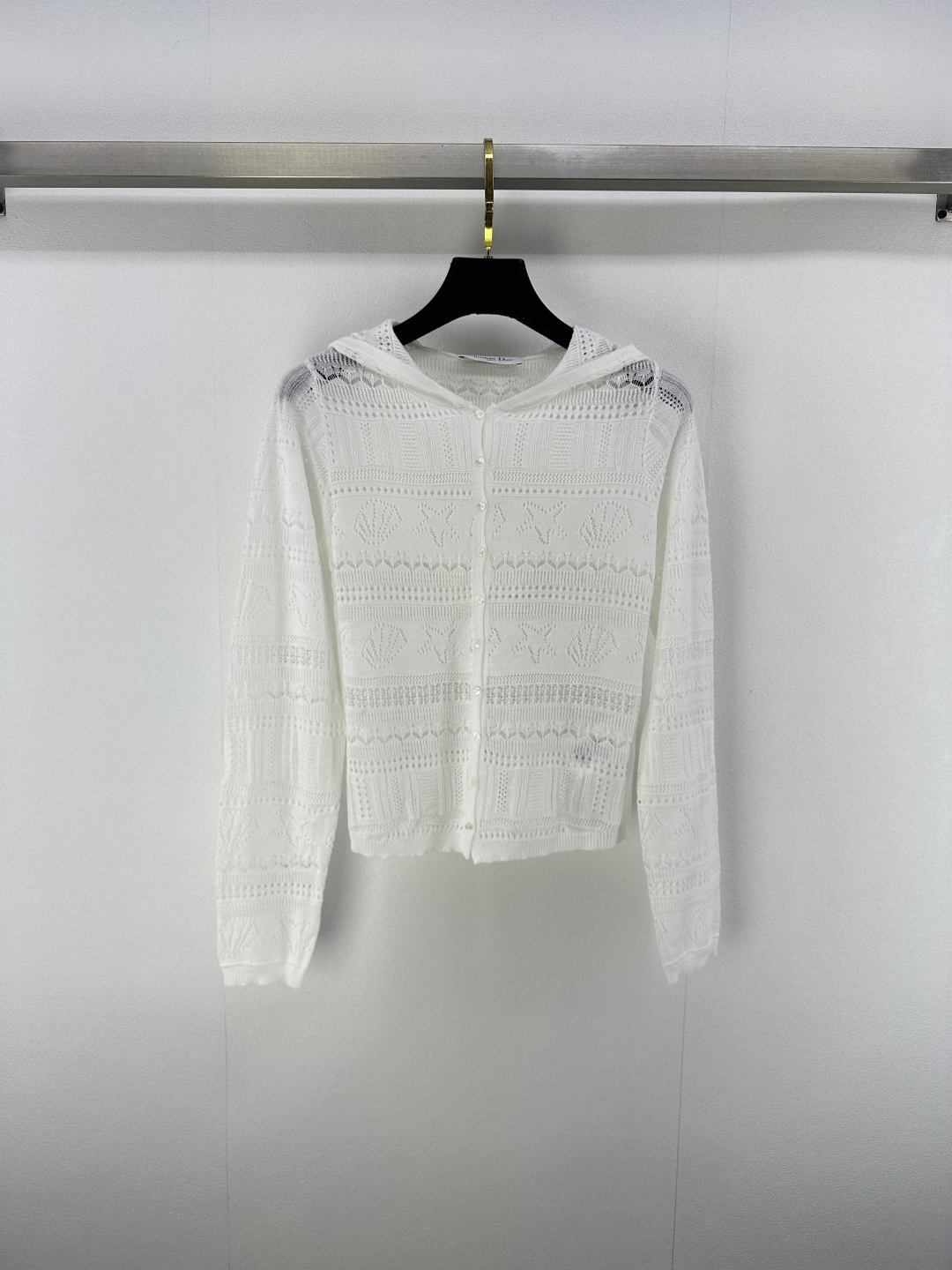 NO:455373,Dio* new details 25 New summer hollow hooded cardigan long sleeves Sweet temperament Island hook-up hollow shell texture Very age-reducing girl match French gentle temperament, a must-have for daily outfits 1 color 3 size SML, dior, hats, alexander wang19860909Dio*上新细节 25 夏季新款镂空连帽开衫长袖 甜美气质海岛钩花镂空贝壳纹理 非常减龄少女搭配 法式温柔气质,日常穿搭必备 1色3码SML,,dior,hats,alexander wang,Women's clothing