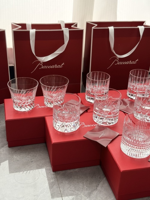 Baccarat Crystal Whiskey Glasses Set, Harmonie & Prestige, French Craftsmanship 1 Baccarat Crystal Whiskey Glasses Set, Harmonie & Prestige, French Craftsmanship
