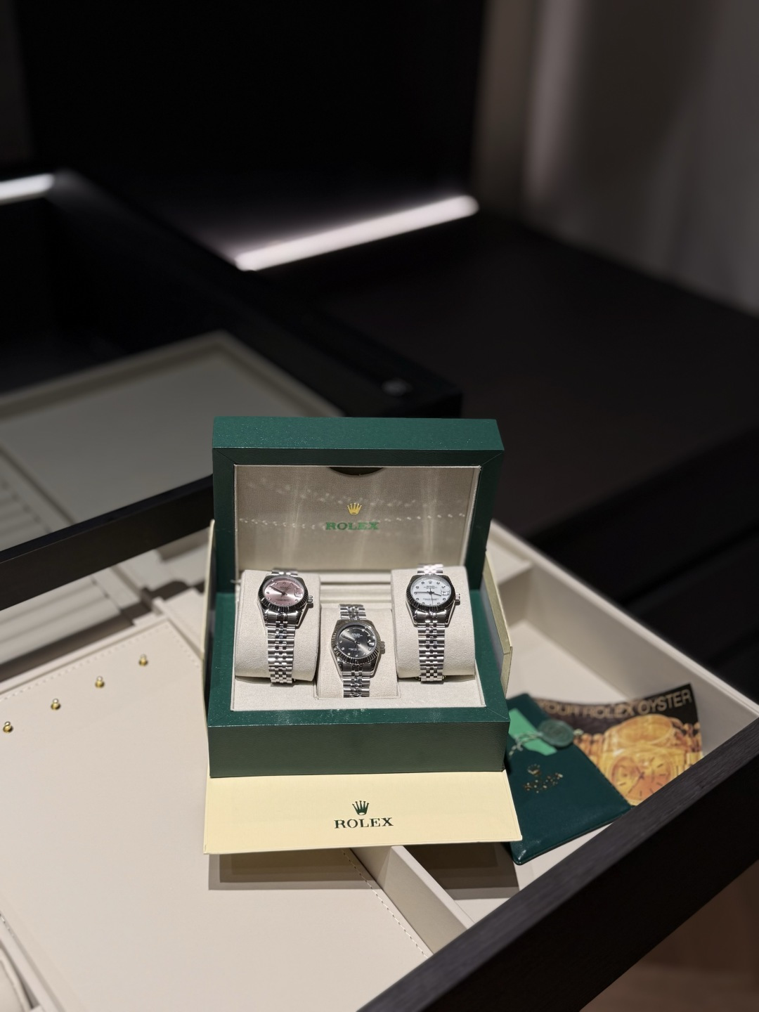 Rolex Swiss Master Horology Mechanical Watch Timepiece Ref.6A7BF26D
