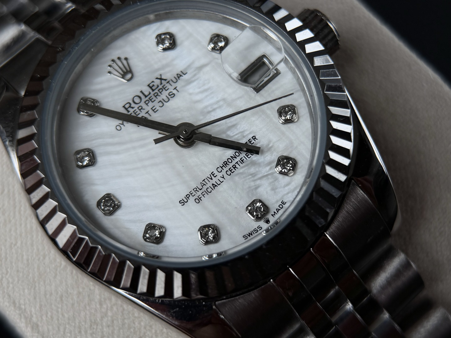 Rolex Swiss Master Horology Mechanical Watch Timepiece Ref.70553F48 5