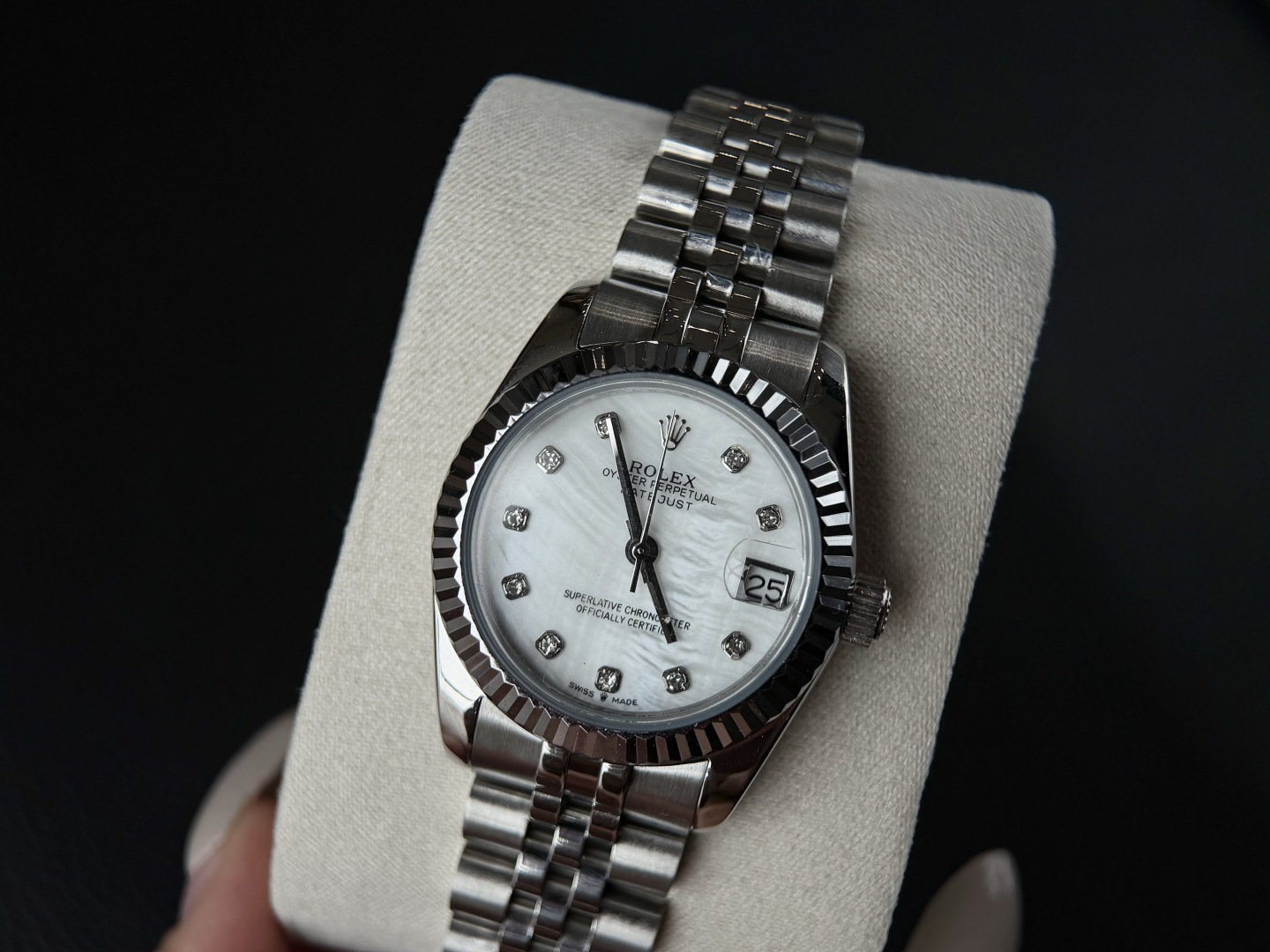 Rolex Swiss Master Horology Mechanical Watch Timepiece Ref.70553F48 6