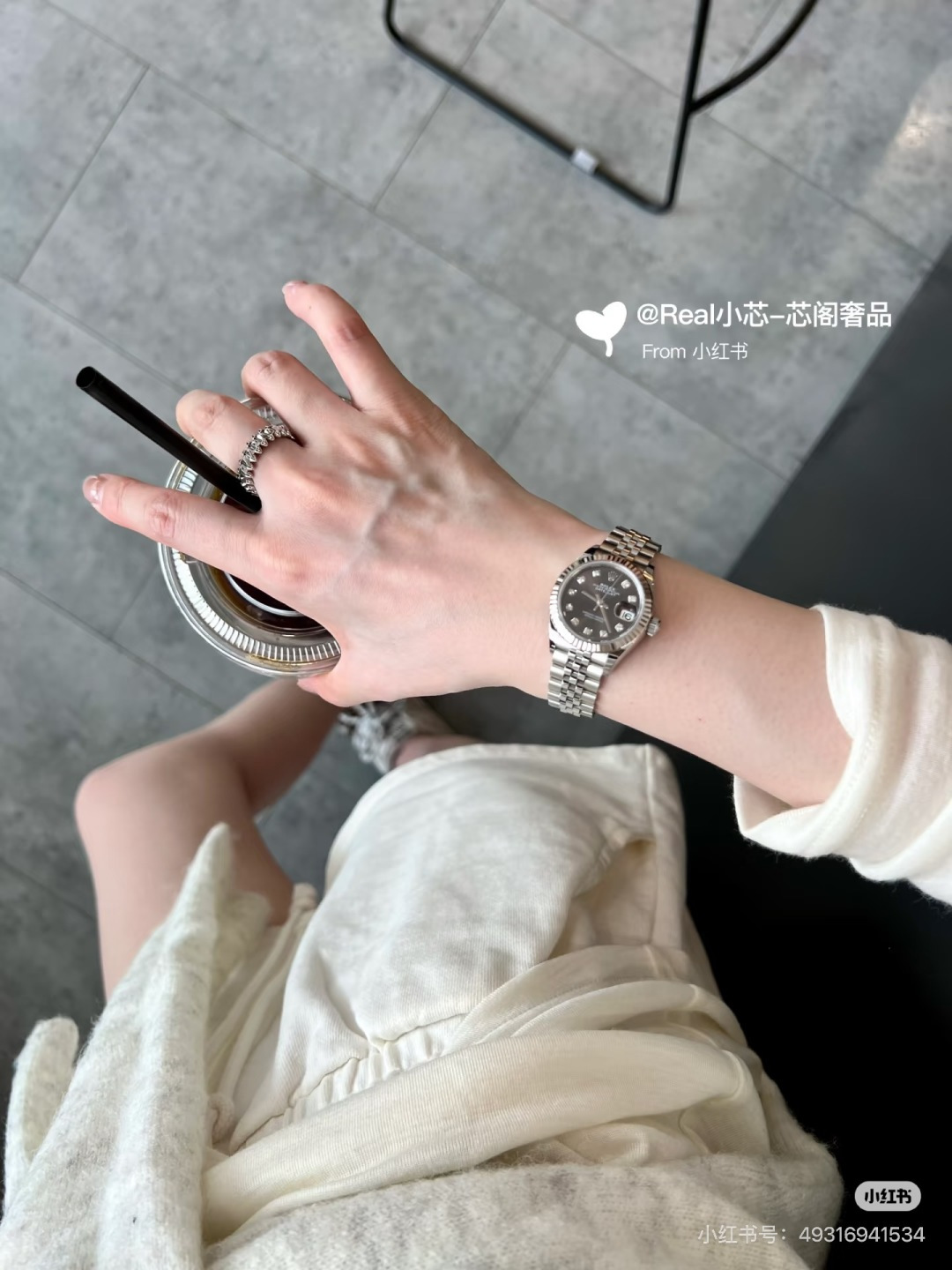 Chanel Swiss Master Horology Mechanical Watch Timepiece Ref.14F5F915 7
