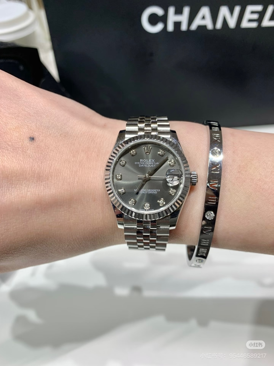 Chanel Swiss Master Horology Mechanical Watch Timepiece Ref 4