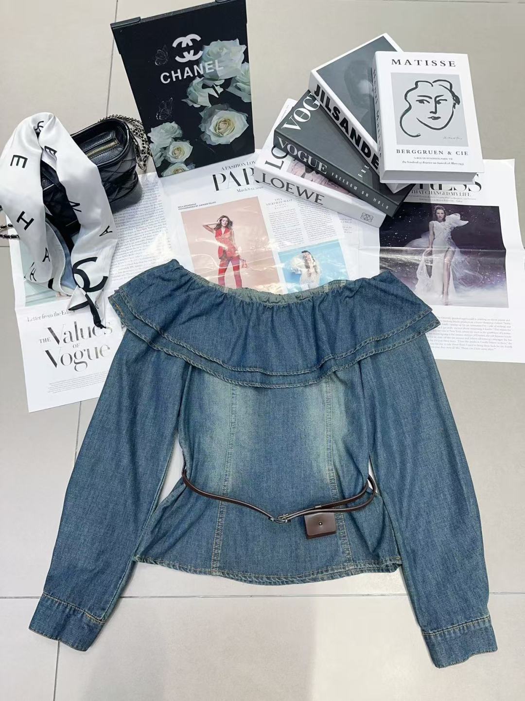 “Stylish Women’s Cowboy Shirt for Fall: YSL Morning Collection Review” - 图片 8