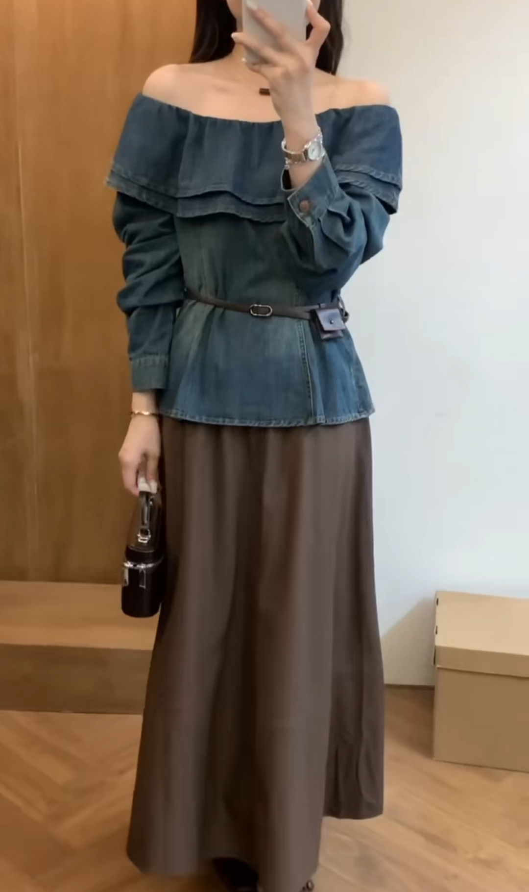 “Stylish Women’s Cowboy Shirt for Fall: YSL Morning Collection Review” - 图片 2