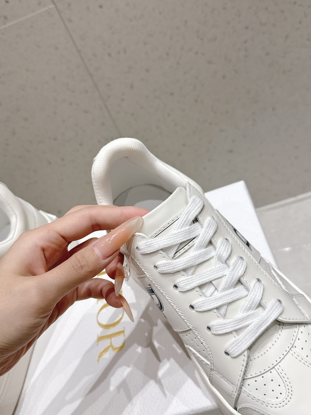 Dior Logo Backless Sneaker Mules