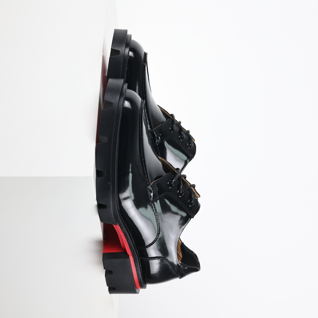 480  X1  东莞纯原顶级版本  代购级别2024专柜新品CL男鞋开边珠牛皮一脚蹬商务正装皮鞋