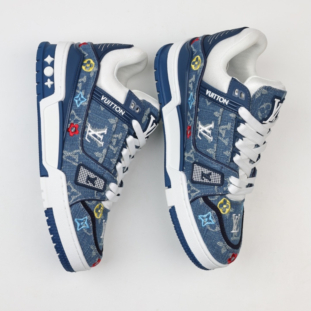 村上隆/Takashi Murakami x LOUIS VUITTON Trainer 樱花系列 牛