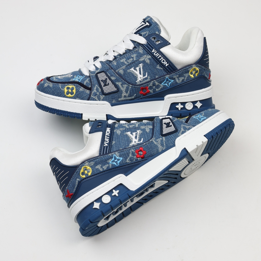 村上隆/Takashi Murakami x LOUIS VUITTON Trainer 樱花系列 牛