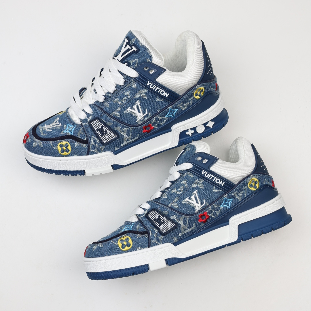 村上隆/Takashi Murakami x LOUIS VUITTON Trainer 樱花系列 牛