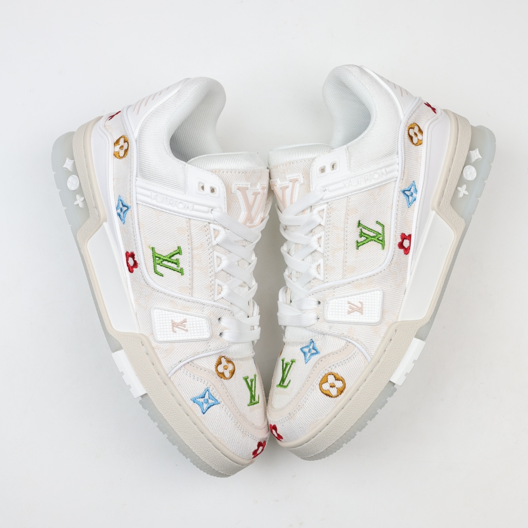 村上隆/Takashi Murakami x LOUIS VUITTON Trainer 樱花系列 牛