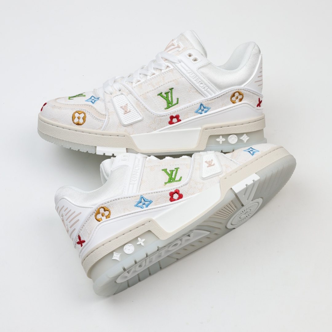 村上隆/Takashi Murakami x LOUIS VUITTON Trainer 樱花系列 牛