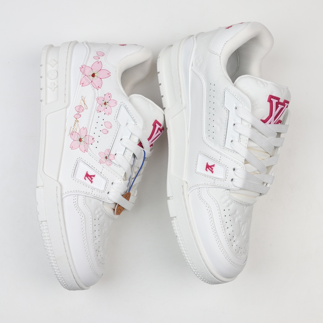村上隆/Takashi Murakami x LOUIS VUITTON Trainer 樱花系列 牛