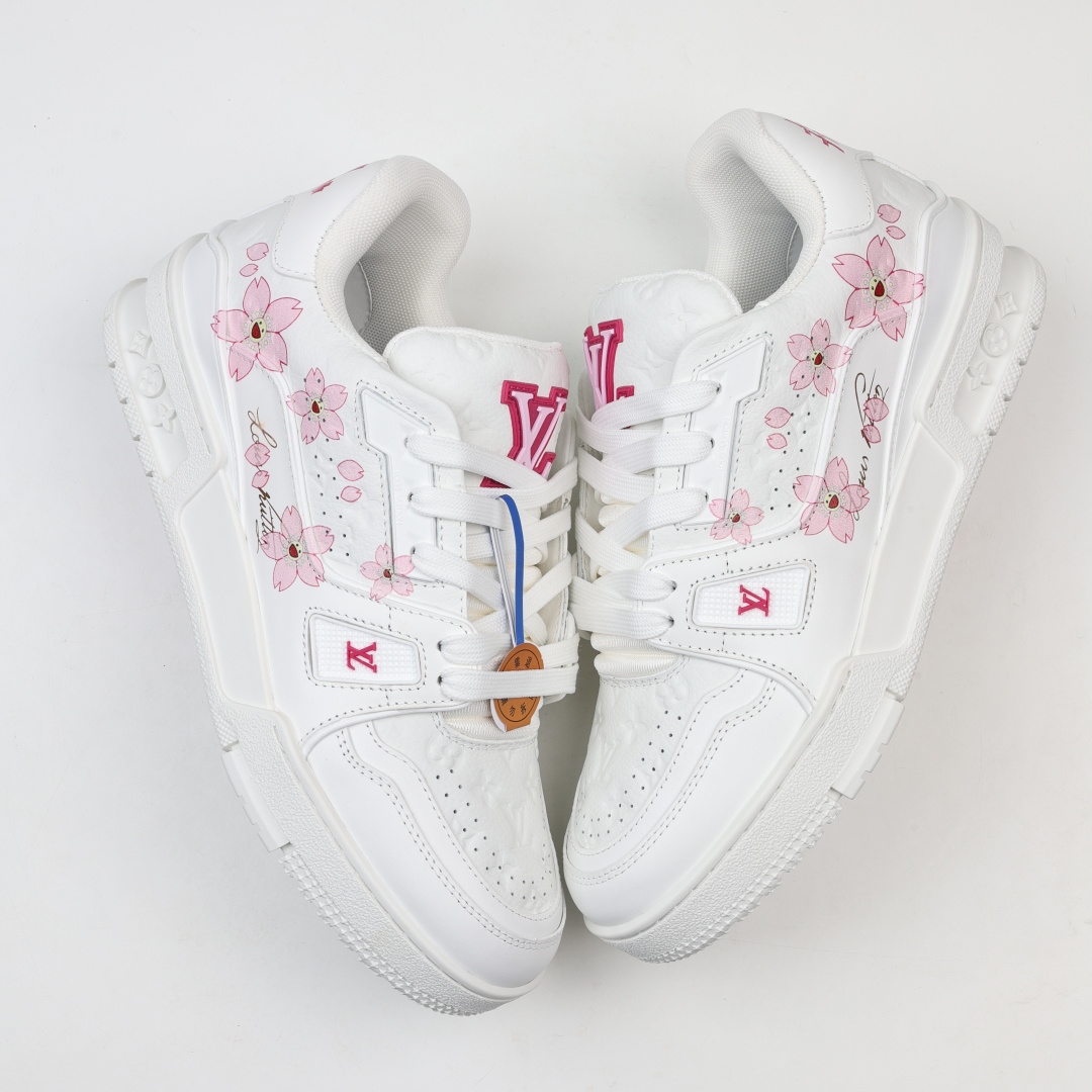 村上隆/Takashi Murakami x LOUIS VUITTON Trainer 樱花系列 牛