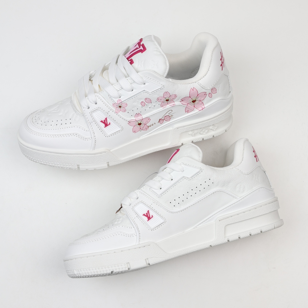 村上隆/Takashi Murakami x LOUIS VUITTON Trainer 樱花系列 牛