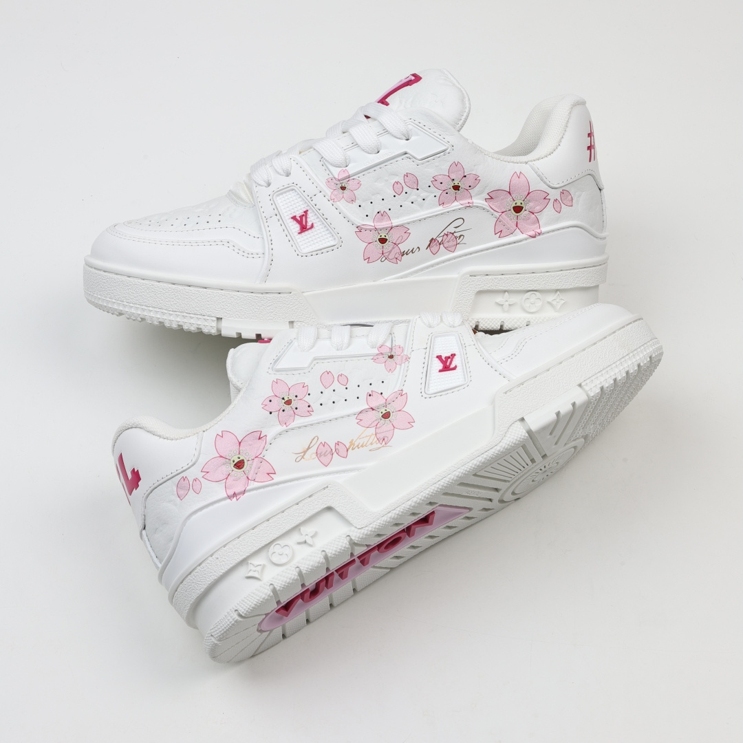 村上隆/Takashi Murakami x LOUIS VUITTON Trainer 樱花系列 牛