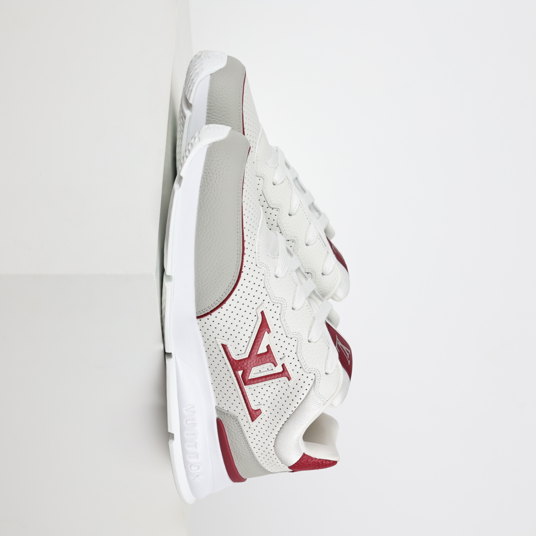 500 LOUIS VUITTON 2025 秋冬男士系列 Classic 牛皮革 圆头系带 低帮 生活休闲鞋