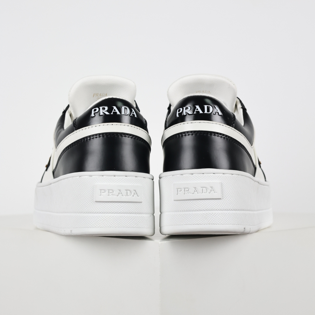 PRADA普拉达 Downtown Bold 徽标印花 圆头系带 低帮 板鞋-Chinese UA Cheap High Quatity Brand Clothes Bags handbags Sneakers wholesale wholesaler seller from China Factory suppliers Fashion Clothing Shoes best Quality Beautiful Price PRADA普拉达 Downtown Bold 徽标印花 圆头系带 低帮 板鞋