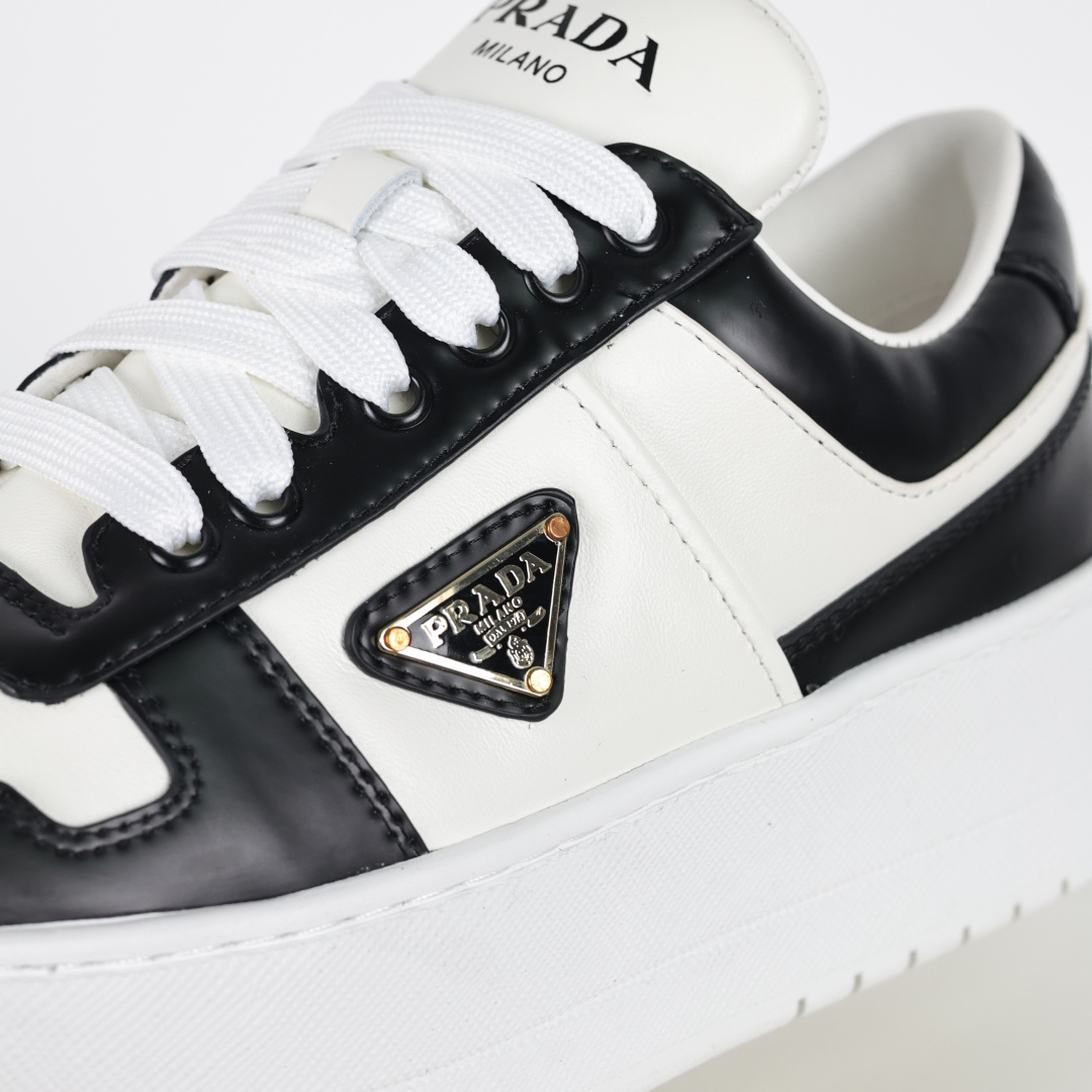 PRADA普拉达 Downtown Bold 徽标印花 圆头系带 低帮 板鞋-Chinese UA Cheap High Quatity Brand Clothes Bags handbags Sneakers wholesale wholesaler seller from China Factory suppliers Fashion Clothing Shoes best Quality Beautiful Price PRADA普拉达 Downtown Bold 徽标印花 圆头系带 低帮 板鞋