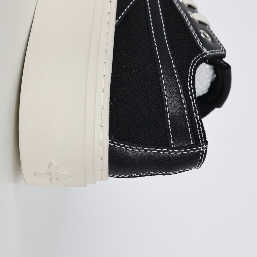 SMFK 小红书穿搭爆款 国潮当红设计师品牌SMFK Garden Vintage Skate Low 花园系列低帮复古厚底十字花帆布休闲松糕做旧小脏板鞋