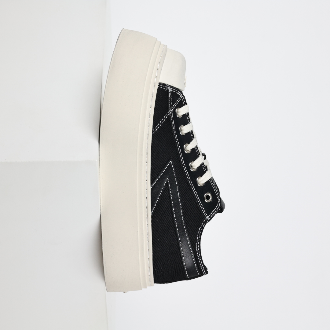 SMFK 小红书穿搭爆款 国潮当红设计师品牌SMFK Garden Vintage Skate Low 花园系列低帮复古厚底十字花帆布休闲松糕做旧小脏板鞋