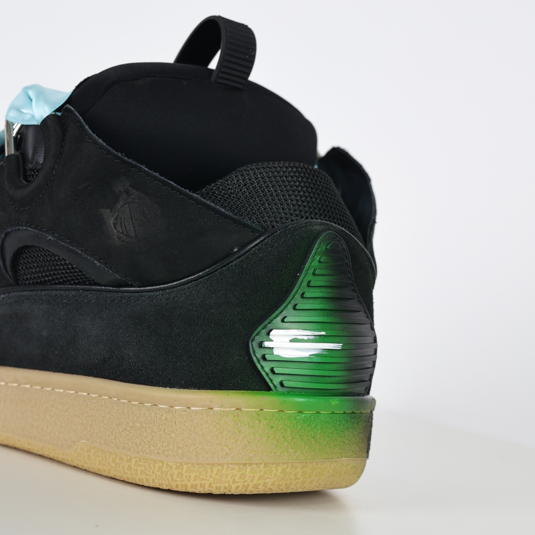 Lanvin Curb Sneakers 浪凡面包鞋 泼墨色-Chinese UA Cheap High Quatity Brand Clothes Bags handbags Sneakers wholesale wholesaler seller from China Factory suppliers Fashion Clothing Shoes best Quality Beautiful Price Lanvin Curb Sneakers 浪凡面包鞋 泼墨色