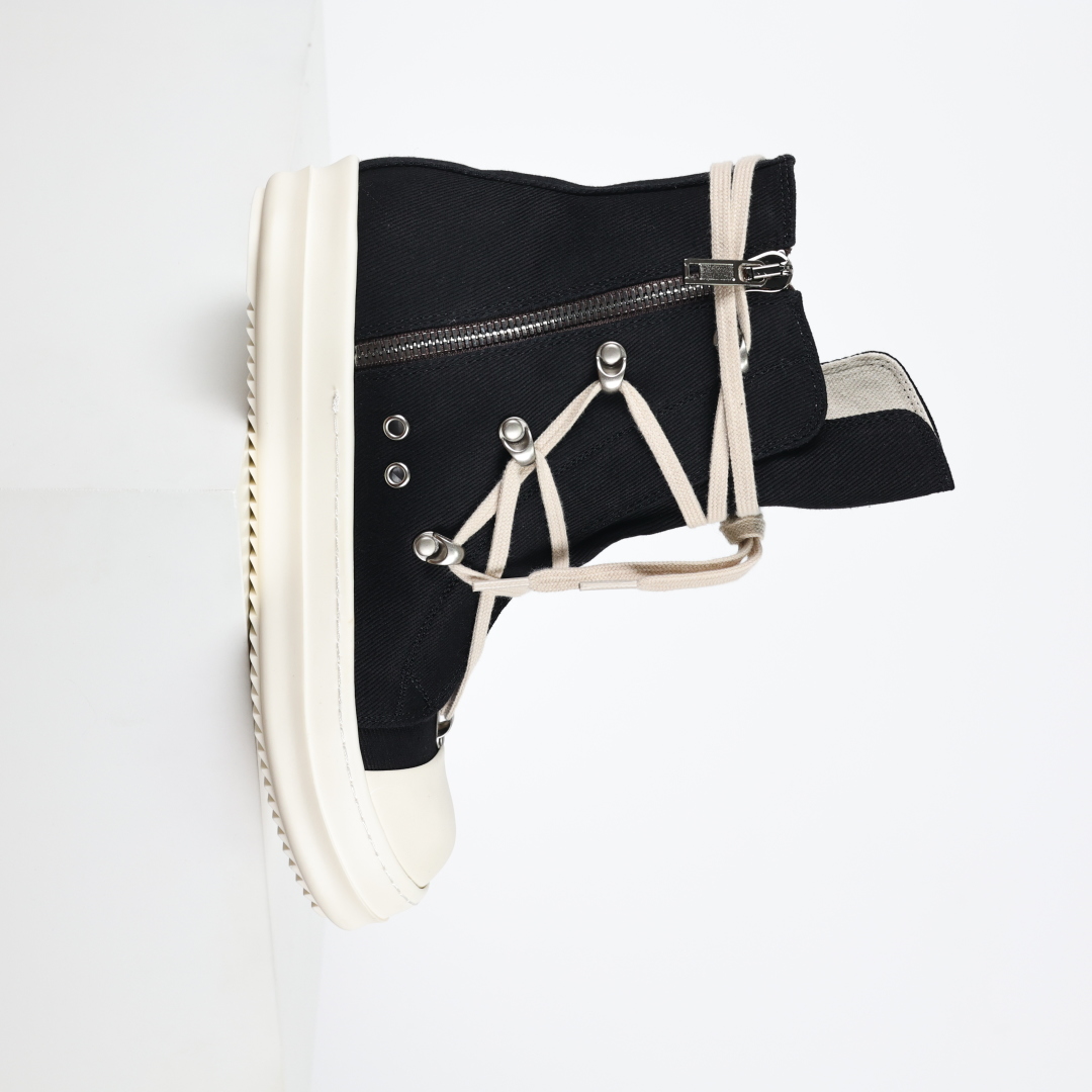 
纯原 Rick Owens 瑞克 欧文斯 高街经典休闲鞋 配置天地盖硬实礼盒(附赠棉布托购物袋一个)升