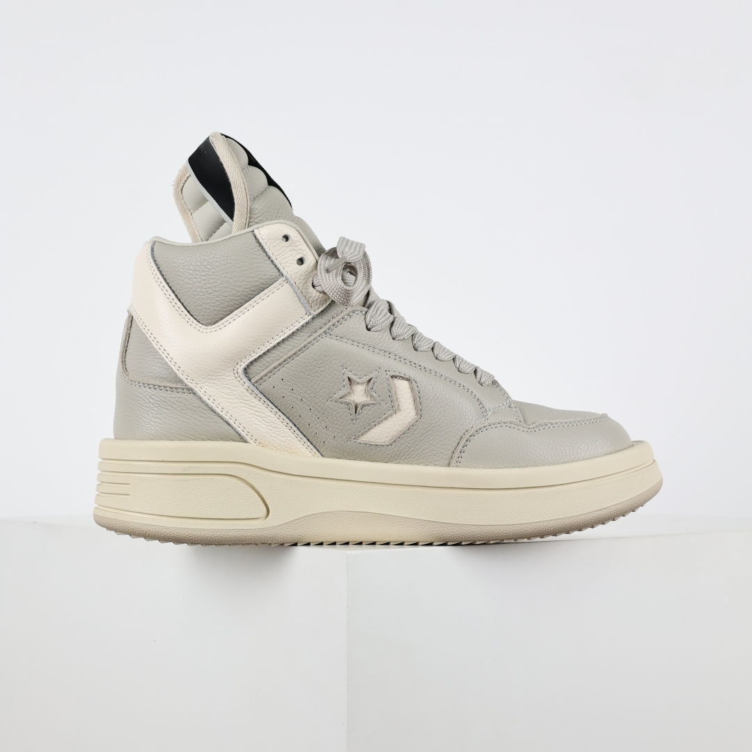 RO / Rick Owens 瑞克·欧文斯 DRKSHDW支线品牌 DRKSHDW x Converse匡威 TURBODRK Chuck 70 Mid TURBOWPN 五角星侧面设计凸显-莆田鞋,莆田鞋货源,高仿鞋,高仿鞋货源,安福档口,莆田高仿鞋,莆田鞋批发,高仿鞋批发,莆田高仿运动鞋,高仿运动鞋,莆田运动鞋 RO / Rick Owens 瑞克·欧文斯 DRKSHDW支线品牌 DRKSHDW x Converse匡威 TURBODRK Chuck 70 Mid TURBOWPN 五角星侧面设计凸显