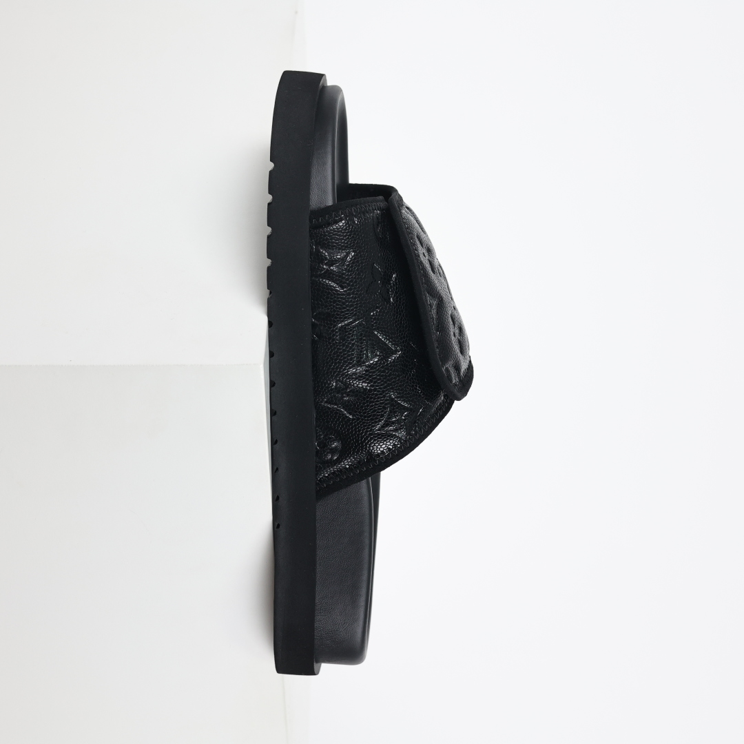 Louis Vuitton Oasis 经典系列2024最新经典款拖鞋款式牛仔布 Lv拖鞋Nba联名