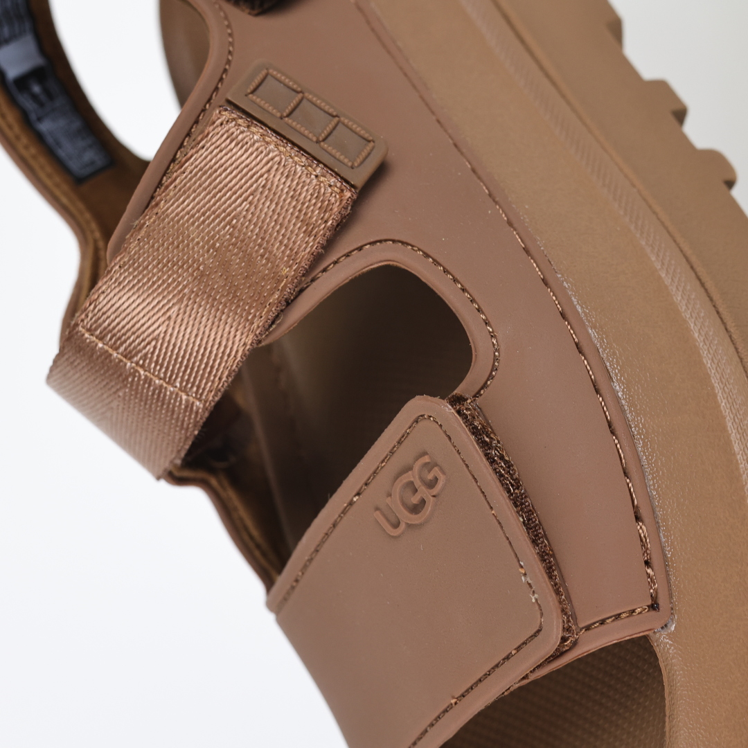 UGG 魔术贴拖鞋凉鞋夏季百搭凉拖底防滑沙滩加厚底休闲高雅凉鞋