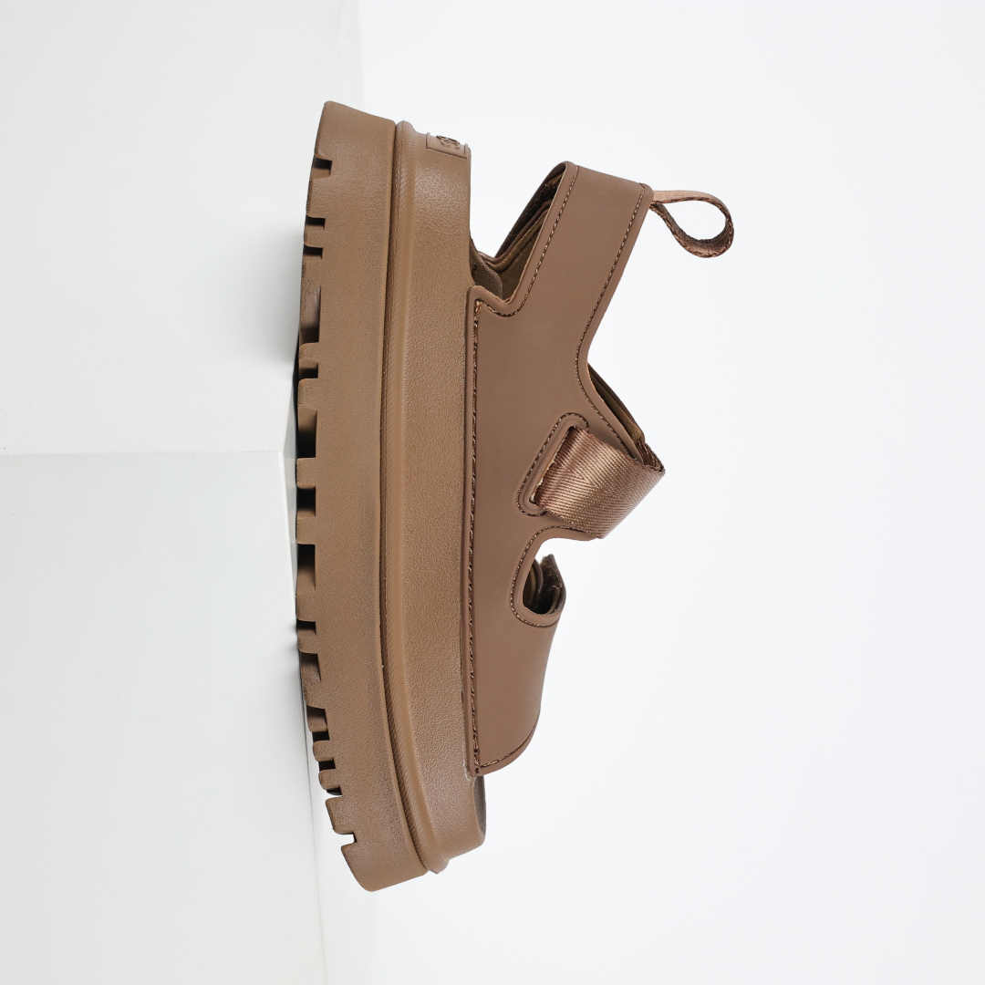 UGG 魔术贴拖鞋凉鞋夏季百搭凉拖底防滑沙滩加厚底休闲高雅凉鞋