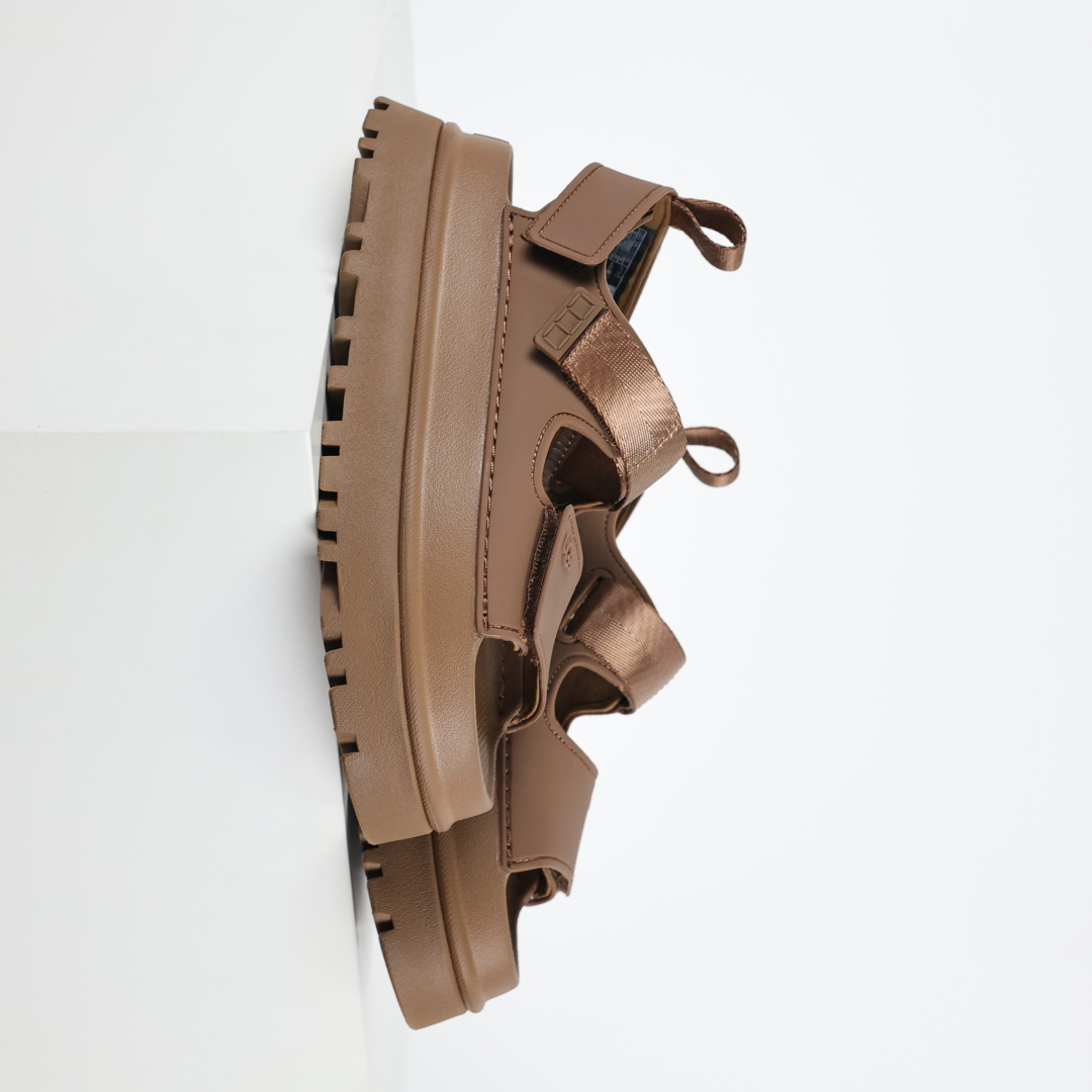 UGG 魔术贴拖鞋凉鞋夏季百搭凉拖底防滑沙滩加厚底休闲高雅凉鞋