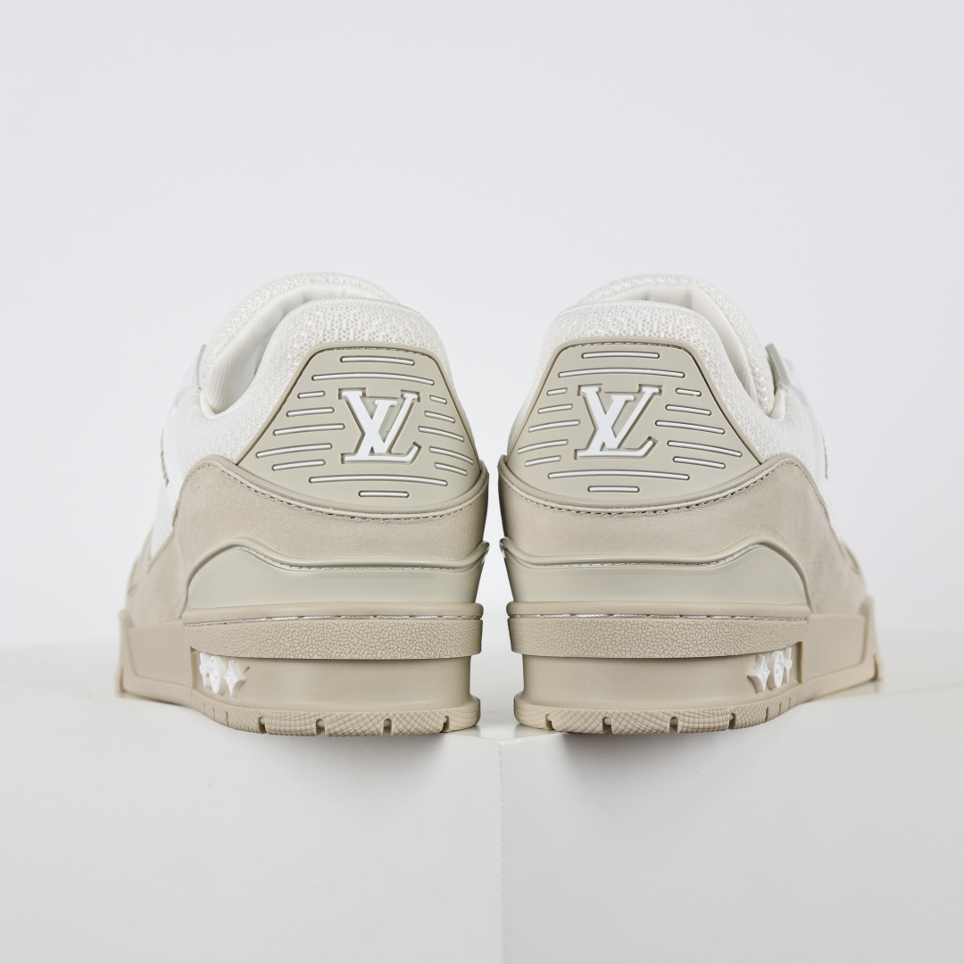 500 X1 东莞纯原 210个配色 市售顶级版本 驴家LV Trainer 牛仔墨绿压花