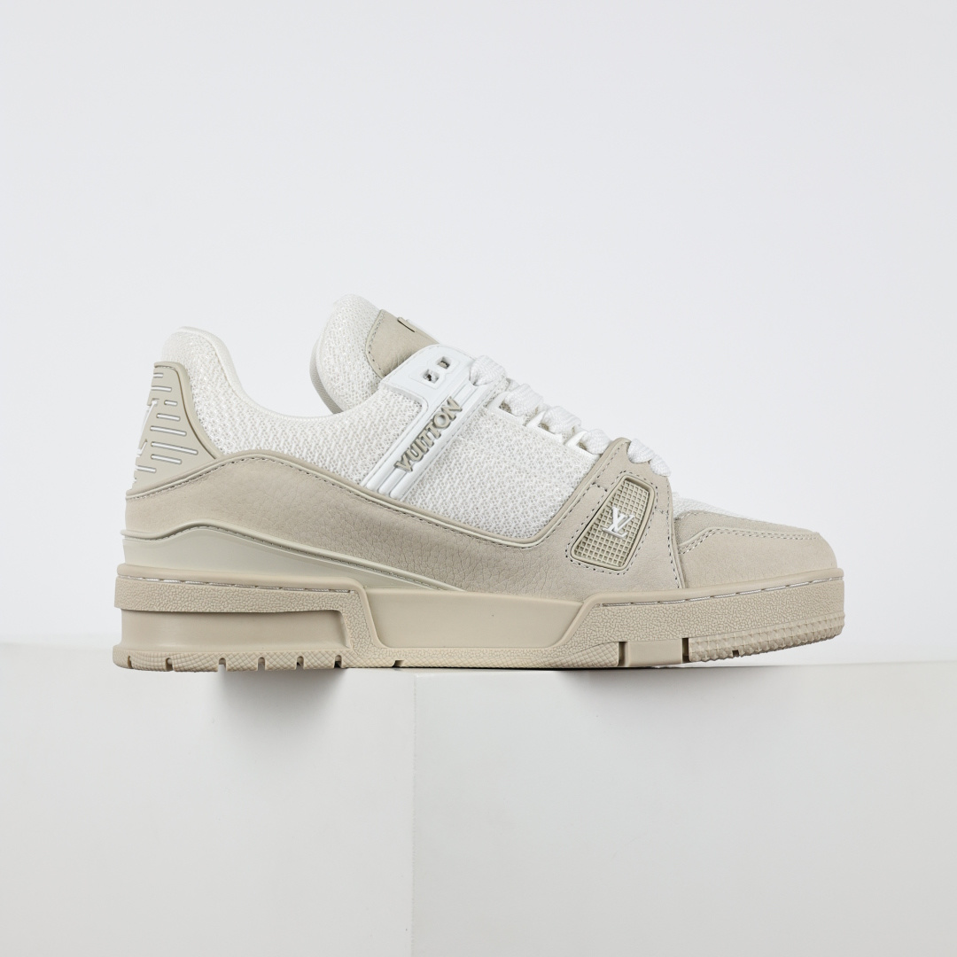 500 X1 东莞纯原 210个配色 市售顶级版本 驴家LV Trainer 牛仔墨绿压花