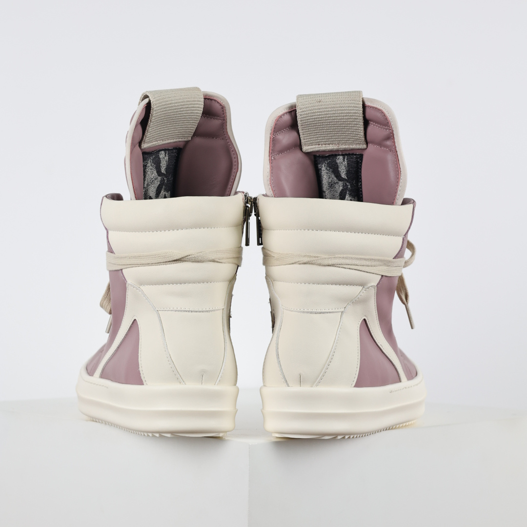 540 RO欧文斯Rickowens 樱花粉倒三角 Ro西瓜头厚底高邦