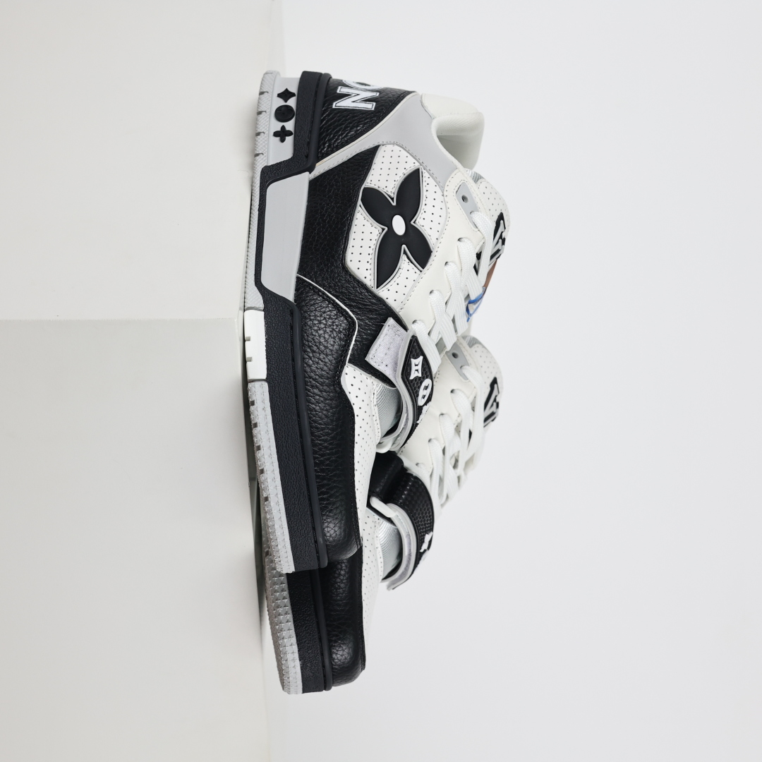Louis Vuitton Trainer Skate 圆头系带 低帮 时尚板鞋