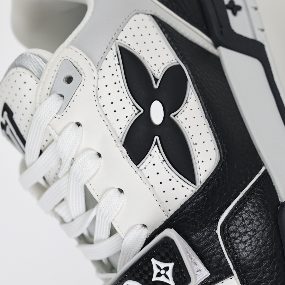 Louis Vuitton Trainer Skate 圆头系带 低帮 时尚板鞋
