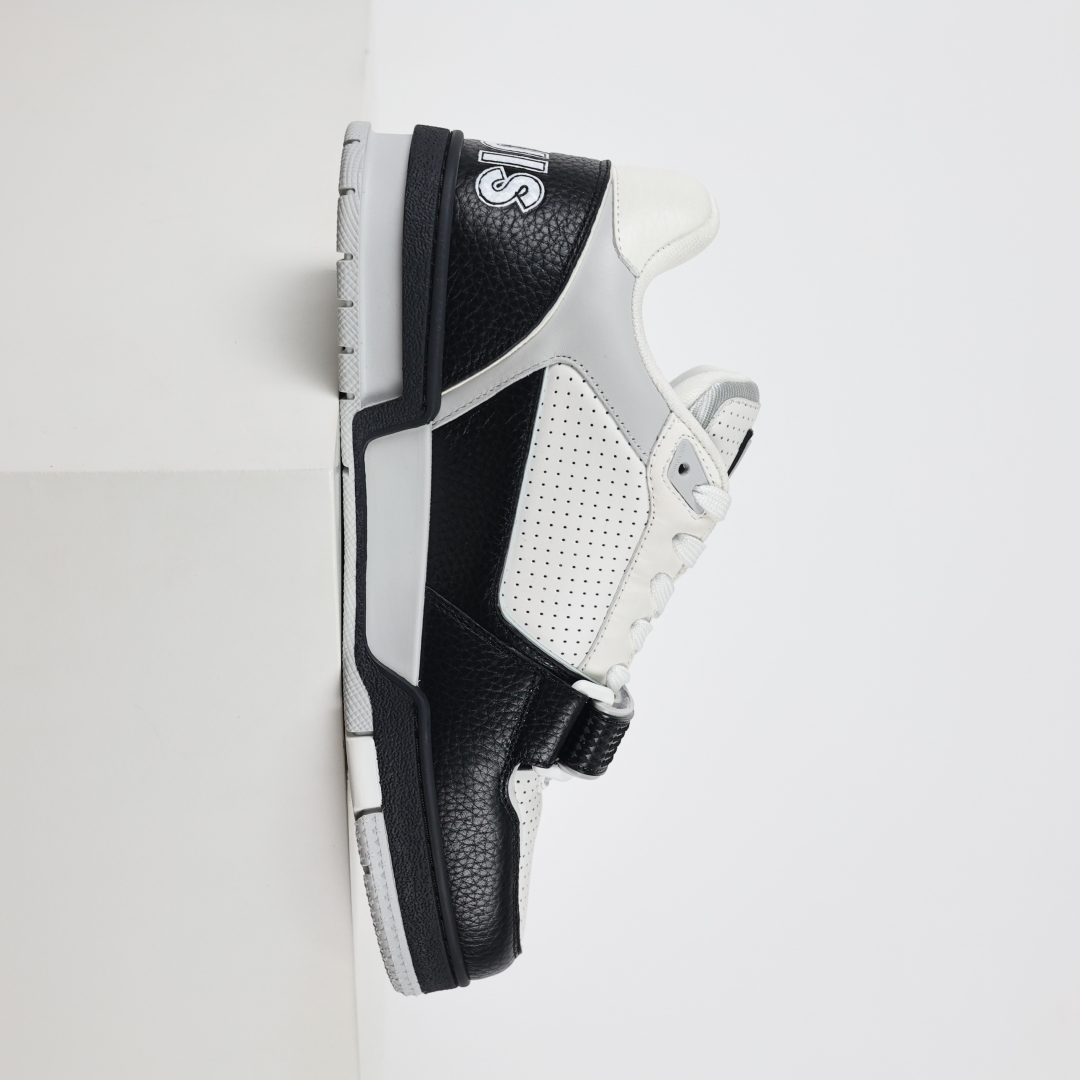 Louis Vuitton Trainer Skate 圆头系带 低帮 时尚板鞋
