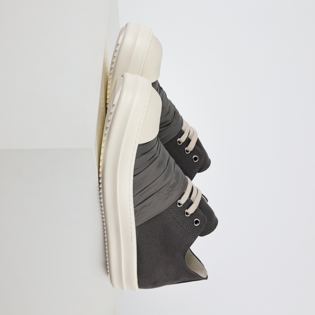 名称 灰色丝绸帆布大匡威 RO / Rick Owens DRKSHDW 瑞克·欧文斯