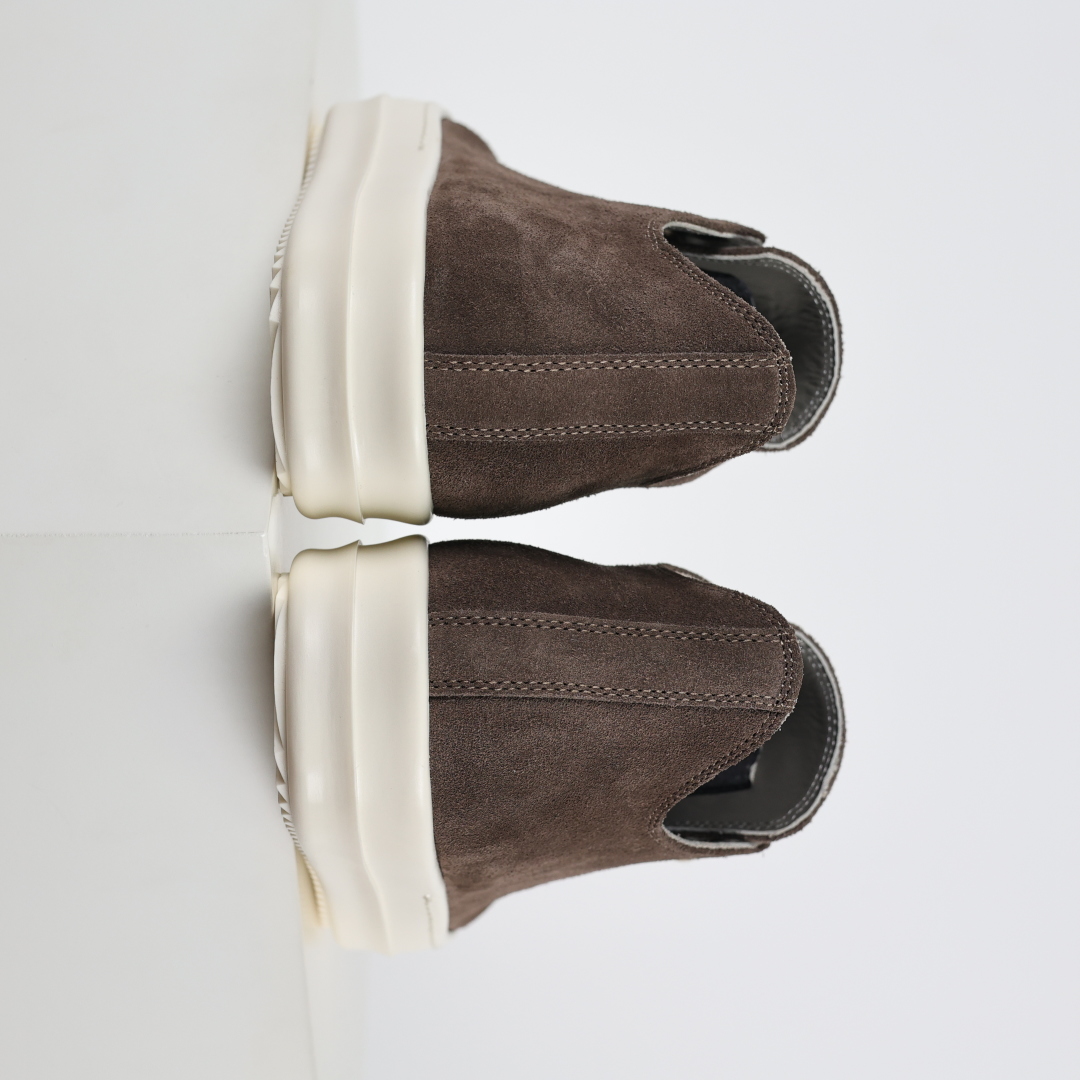 摩卡棕色低帮大匡威 RO / Rick Owens 瑞克·欧文斯 主线 款式 大匡威/低帮/经典底/ 麂皮 低帮