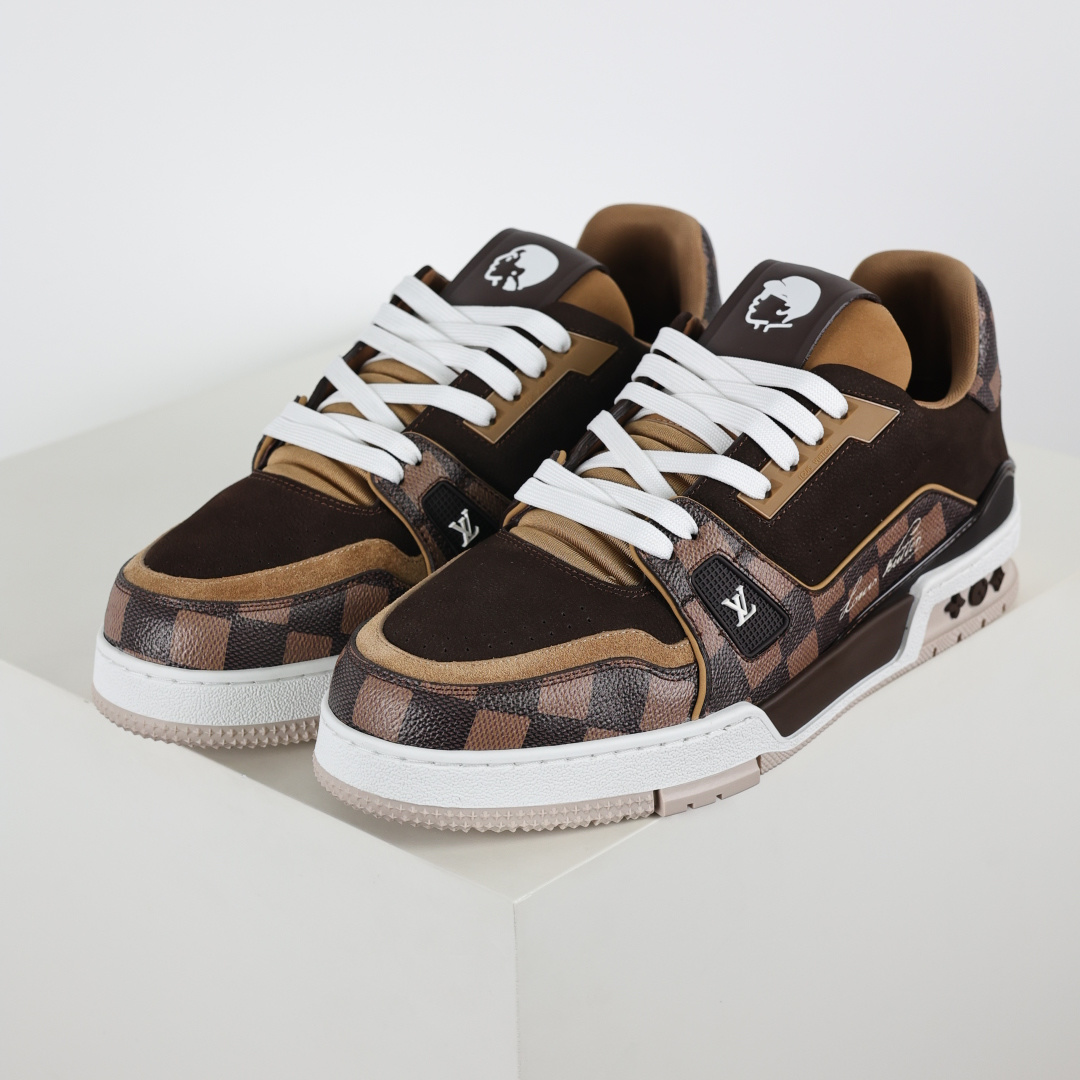 500 X1 东莞 210个配色 市售顶级版本 驴家 LV x Ni 联名 Trainer-Chinese UA Cheap High Quatity Brand Clothes Bags handbags Sneakers wholesale wholesaler seller from China Factory suppliers Fashion Clothing Shoes best Quality Beautiful Price 500 X1 东莞 210个配色 市售顶级版本 驴家 LV x Ni 联名 Trainer